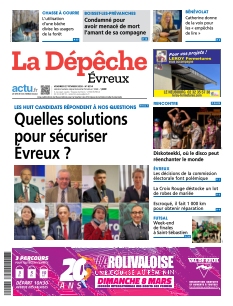 cover La Dépêche - Evreux n°20260227