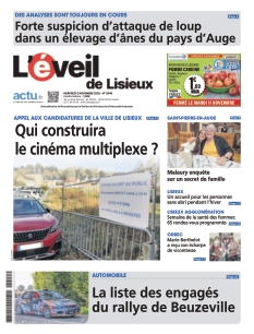cover L'Eveil de Lisieux n°20251105