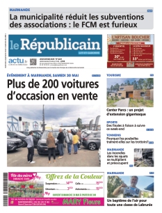cover Le Républicain Lot et Garonne n°20260528