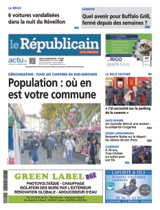 cover Le Républicain Sud Gironde n°20260108