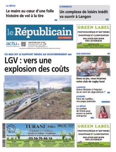 cover Le Républicain Sud Gironde n°20260430