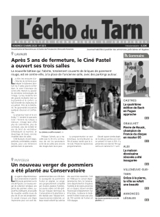 cover L'Echo du Tarn n°20260313