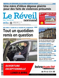 cover Le Réveil Normand Eure n°20260401