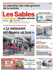 cover Les Sables Vendée Journal n°20250904