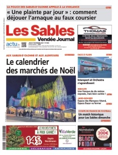 cover Les Sables Vendée Journal n°20251127