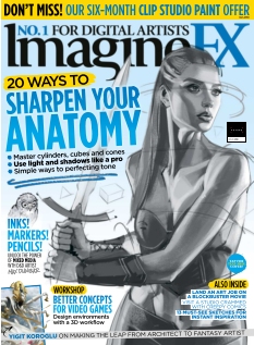 Cover of ImagineFX from 
