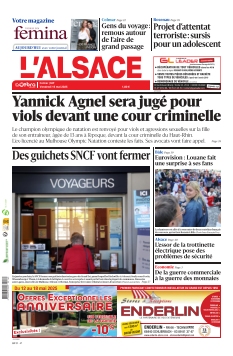 cover L'Alsace - Edition Colmar n°20250516