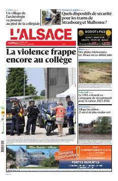 cover L'Alsace - Edition Colmar n°20250611