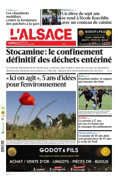 cover L'Alsace - Edition Colmar n°20250618