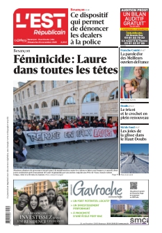 cover L'Est Républicain - Edition de Besançon n°20251123