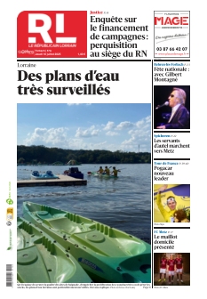 cover Le Républicain Lorrain - Edition de Forbach n°20250710