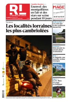 cover Le Républicain Lorrain - Edition de Forbach n°20250725
