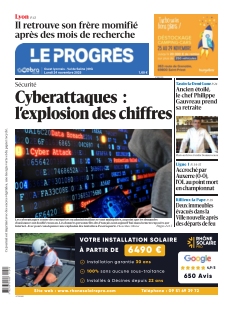 cover Le Progrès - Edition Ouest Lyonnais et Val de Saône n°20251124