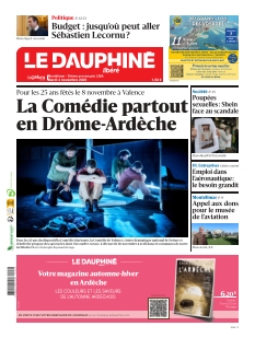 cover Le Dauphiné Libéré - Montélimar & Drôme Provençale n°20251104