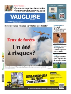 cover Le Dauphiné Libéré - Avignon et Carpentras, Haut-Vaucluse n°20250603