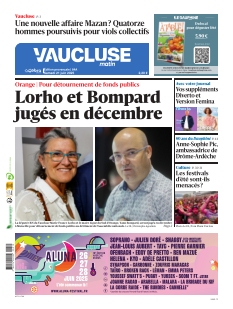 cover Le Dauphiné Libéré - Avignon et Carpentras, Haut-Vaucluse n°20250621