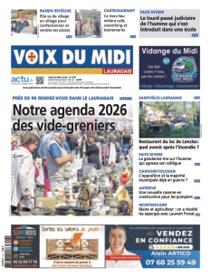 cover Voix du Midi Lauragais n°20260423