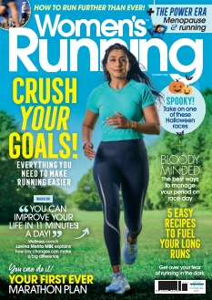 Cover of Womens Running UK from 