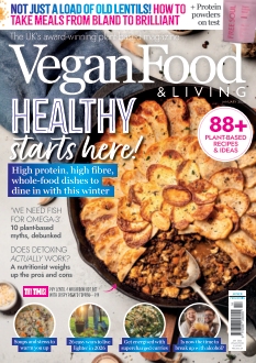 Cover of Vegan Food & Living from 10 December 2025