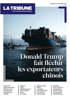 Couverture de La Tribune Quotidien du 08 novembre 2025
