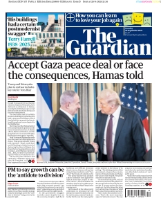 Cover of The Guardian from 