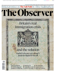 Couverture de The Observer du 03 août 2025