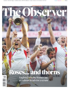 Cover of The Observer from 