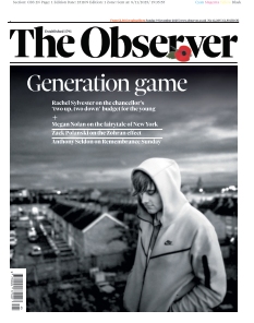 Couverture de The Observer du 09 novembre 2025