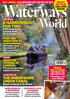 Cover of Waterways World from 