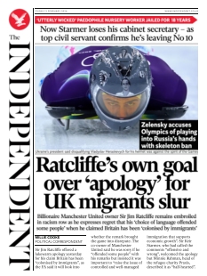 cover The Independent n°20260213