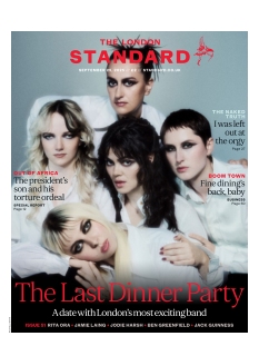 Cover of The London Standard from 