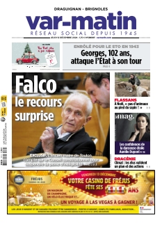 cover Var-Matin Draguignan - Brignoles n°20241212