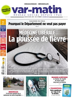 cover Var-Matin Draguignan - Brignoles n°20250428