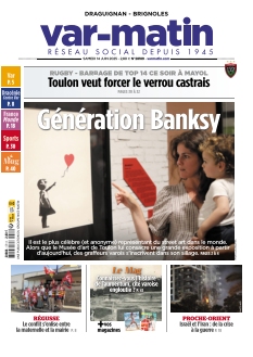 cover Var-Matin Draguignan - Brignoles n°20250614