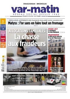 cover Var-Matin Draguignan - Brignoles n°20250620