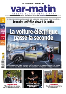 cover Var-Matin Draguignan - Brignoles n°20250930