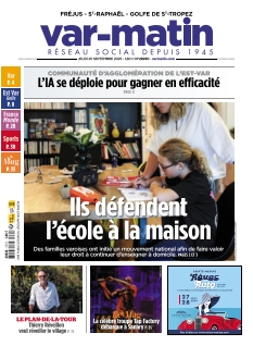 cover Var-Matin Fréjus - Saint Raphaël - Saint Tropez n°20250925