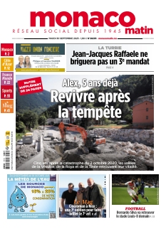 cover Monaco Matin n°20250930