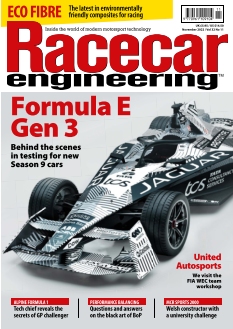 Cover of Racecar Engineering from 