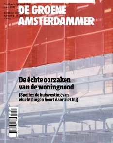 Couverture de De Groene Amsterdammer du 16 octobre 2025