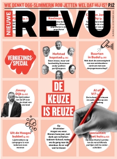 Omslag van Nieuwe Revu van 