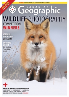 Cover of Canadian Geographic from 