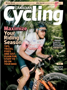 Cover of Canadian Cycling Magazine from 15 July 2025