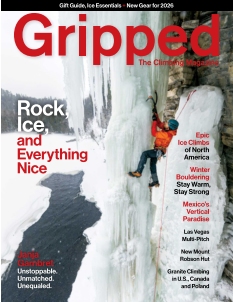 Cover of Gripped The Climbing Magazine from 01 December 2025