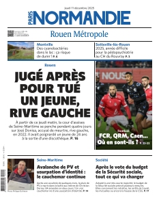Couverture de Paris Normandie Rouen Métropole du 