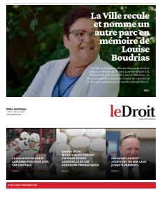Cover Le Droit 