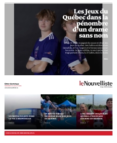 Cover Le Nouvelliste