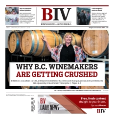 Cover of Business in Vancouver from 30 June 2025