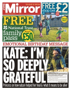 cover Daily Mirror n°20260110