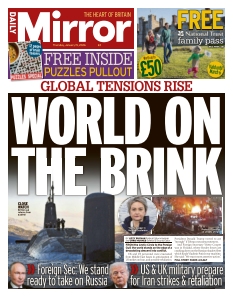cover Daily Mirror n°20260115